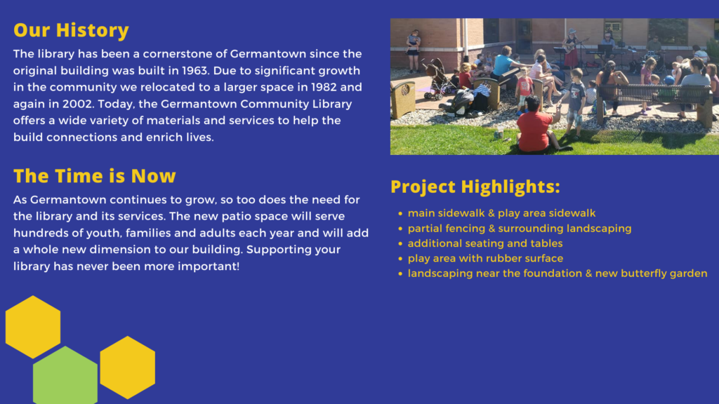 2024 Patio Project Germantown Community Library